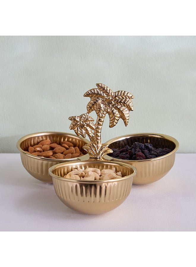 Home Box Gold Decorative Condiment Dish Set for Home - Image 1